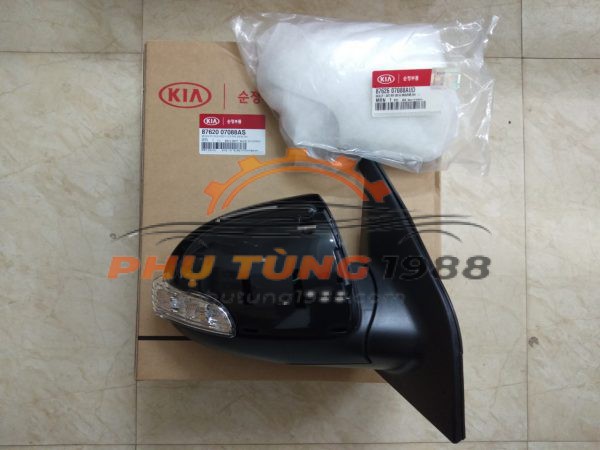 Gương chiếu hậu phải xin nhan to Kia Morning 2008-2011 chính hãng mã 8762007088AS