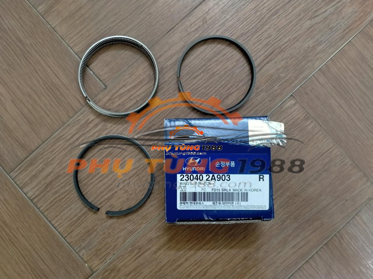 Xéc măng Kia Carens Kia Rondo 2013-2017 máy dầu chính hãng mã 230402A903 Xéc măng Kia Carens Kia Rondo 2013-2017 máy dầu chính hãng mã 230402A903