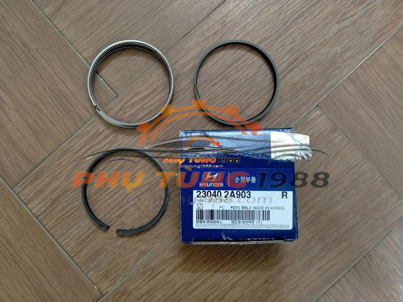 Xéc măng Kia Carens Kia Rondo 2013-2017 máy dầu chính hãng mã 230402A903 Xéc măng Kia Carens Kia Rondo 2013-2017 máy dầu chính hãng mã 230402A903