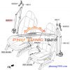 Dây an toàn trước phải Kia Sedona 2015-2017 88820A9000DAA