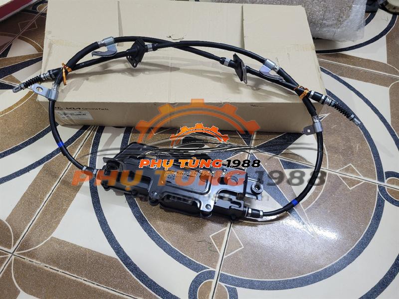 Morto phanh tay điện tử Hyundai Santafe Morto phanh tay điện tử Hyundai Santafe