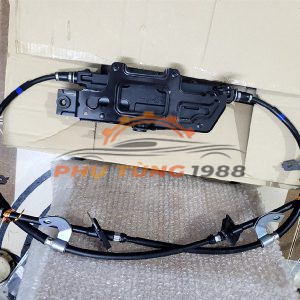 Morto phanh tay điện tử Hyundai Santafe