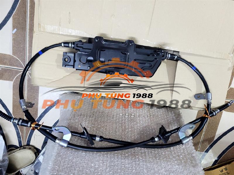 Morto phanh tay điện tử Hyundai Santafe Morto phanh tay điện tử Hyundai Santafe