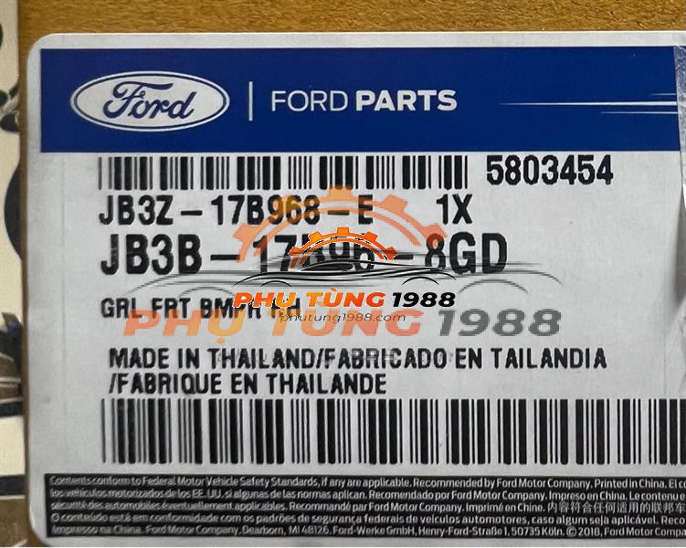 Lưới cản trước Ford Everest Lưới cản trước Ford Everest