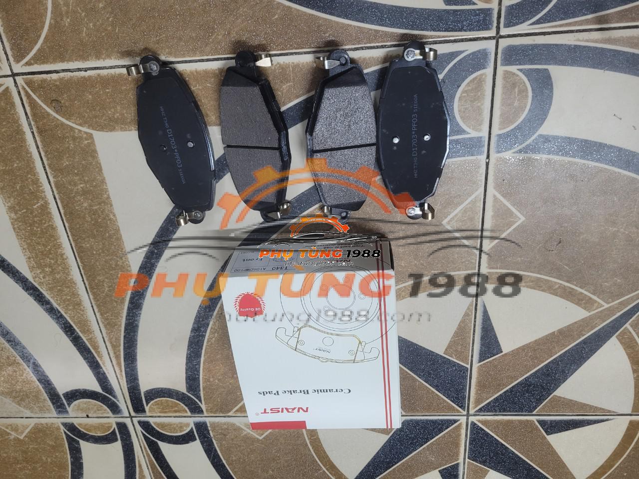 Má phanh ( Bố thắng) trước Luxgen V7 Turbo